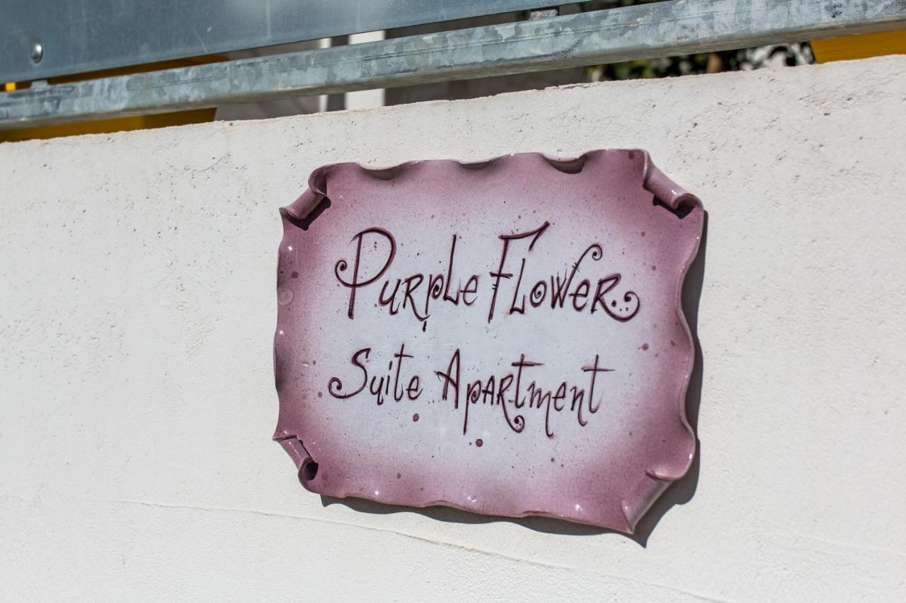 Purple Flower Suite Apartment Cala Gonone Exterior photo